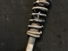 Rear shock absorber with coil spring 