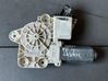 Rear door window regulator with motor 24414776LH