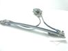 Front door window regulator with motor 9222N7