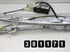 Front door window regulator with motor 9648486580