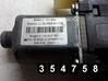 Front door window regulator with motor 2757044