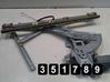 Front door window regulator with motor 400458B