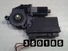 Front door window regulator with motor 4E1910802