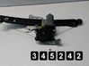 Rear door window regulator with motor 119971XXX