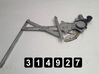 Front door window regulator with motor 