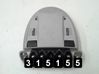 Headlining lighting console trim 