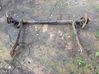Rear axle beam 