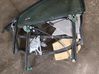 Front door window regulator with motor 