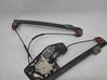 Front door window regulator with motor 