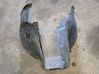 Front wheel arch liner splash guards 