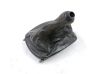 Gear lever shifter trim leather/knob 