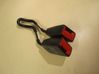 Rear seatbelt buckle 1J0857488