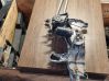 Front wiper linkage and motor 