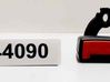 Rear seatbelt 8H0857739