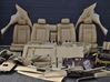 Seat and door cards trim set 