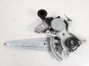 Rear door window regulator with motor 