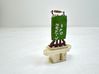 Heater blower motor/fan resistor 3M5H18E647AC