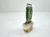 Heater blower motor/fan resistor 3M5H18B647AA