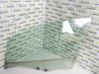 Front door window glass four-door 803018125R