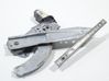 Rear door window regulator with motor 827019U00B