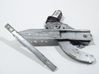 Rear door window regulator with motor 827009U00B