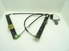 Front door window regulator with motor 8X3837461A