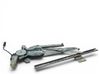 Front door window regulator with motor LR006373