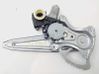 Rear window lifting mechanism without motor C14345100
