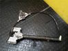 Rear door window regulator with motor 