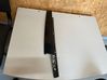 Front door glass trim molding 8W0837902