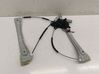 Front door window regulator with motor 