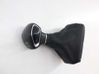 Gear lever shifter trim leather/knob 566713123E