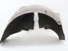 Front wheel arch liner splash guards 4F0810171D