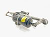Front wiper linkage and motor 7701055893