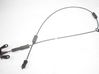 Fuel cap flap release cable 