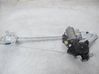 Rear door window regulator with motor 