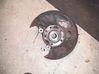 Front wheel hub spindle knuckle 