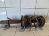 Front shock absorber with coil spring 