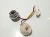 Tail light bulb cover holder 