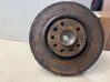 Front wheel hub spindle knuckle 