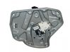 Rear door window regulator with motor 
