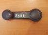 Front door window winding handle 83BBA23348AB