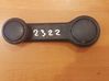 Front door window winding handle 85BBA23342AA
