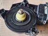 Front door window regulator with motor D2936P8