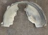 Front wheel arch liner splash guards 