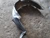 Front wheel arch liner splash guards 