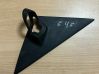 Plastic wing mirror trim cover 30984