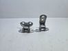 Front door hinge set 