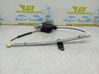 Rear door window regulator with motor 