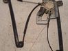Front door window regulator with motor E007006002B